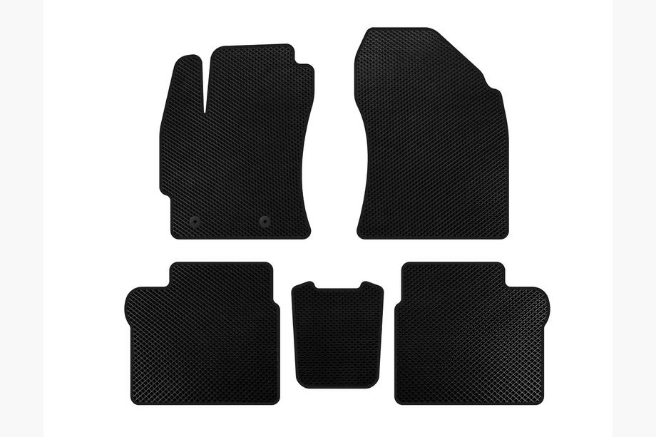 Toyota Corolla 2013-2019 Alfombrillas EVA (2016-2019, SD, Negro) Image