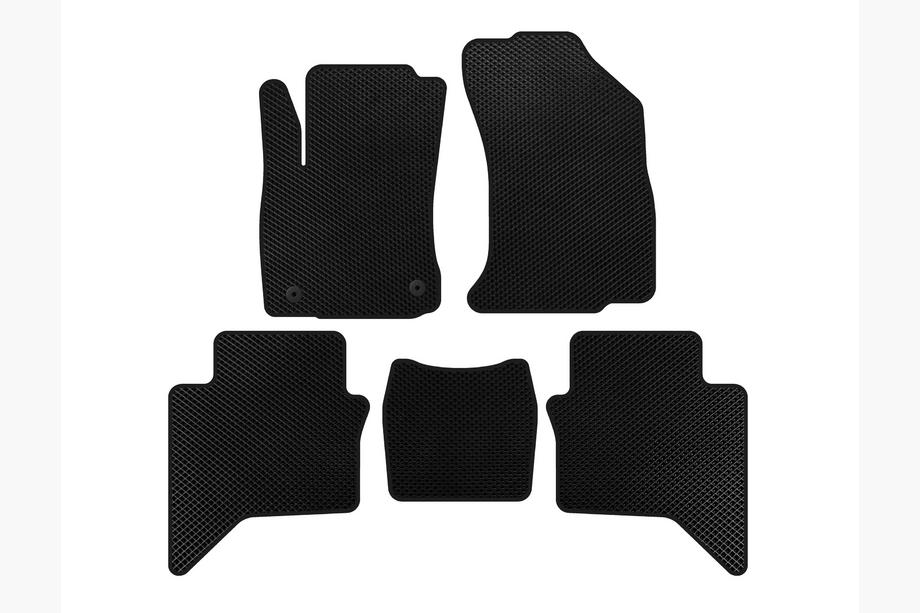 Toyota Hilux 2015- Alfombrillas EVA (negras) Image