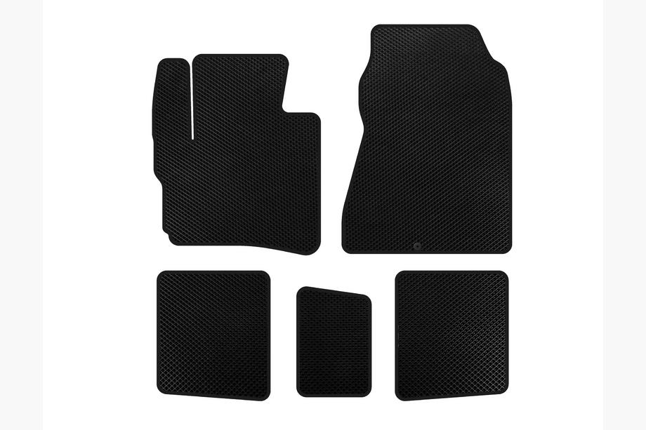 Toyota IQ 2008-2015 Alfombrillas EVA (HB, Negro) Image