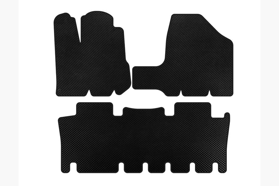 Toyota Sienna 2003-2009 Alfombrillas EVA (2 Filas, Negras) Image