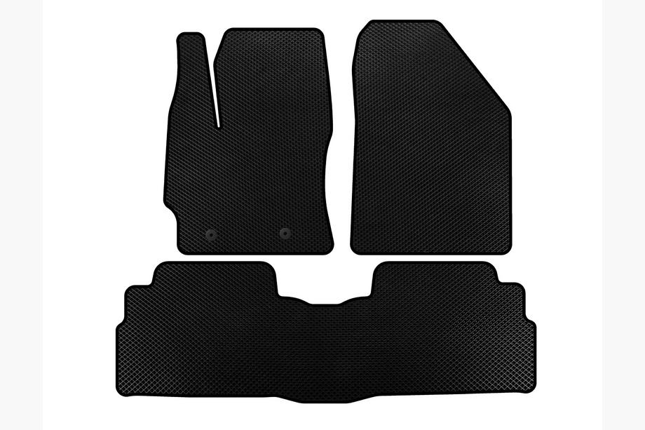 Toyota Verso 2009–2018 Alfombrillas EVA (2 Filas, 7 Plazas, Negro) Image