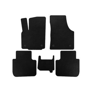 Alfombrillas EVA (2 Filas, 7 Plazas, Negro)