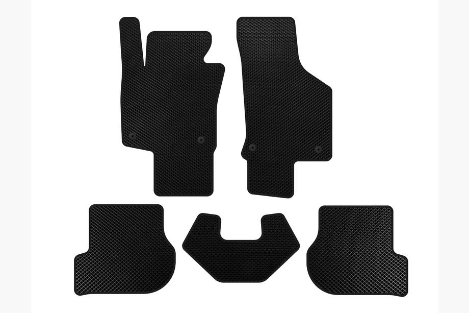 Volkswagen Scirocco 2008-2017 Alfombrillas EVA (HB, 3 Puertas, Negro) Image