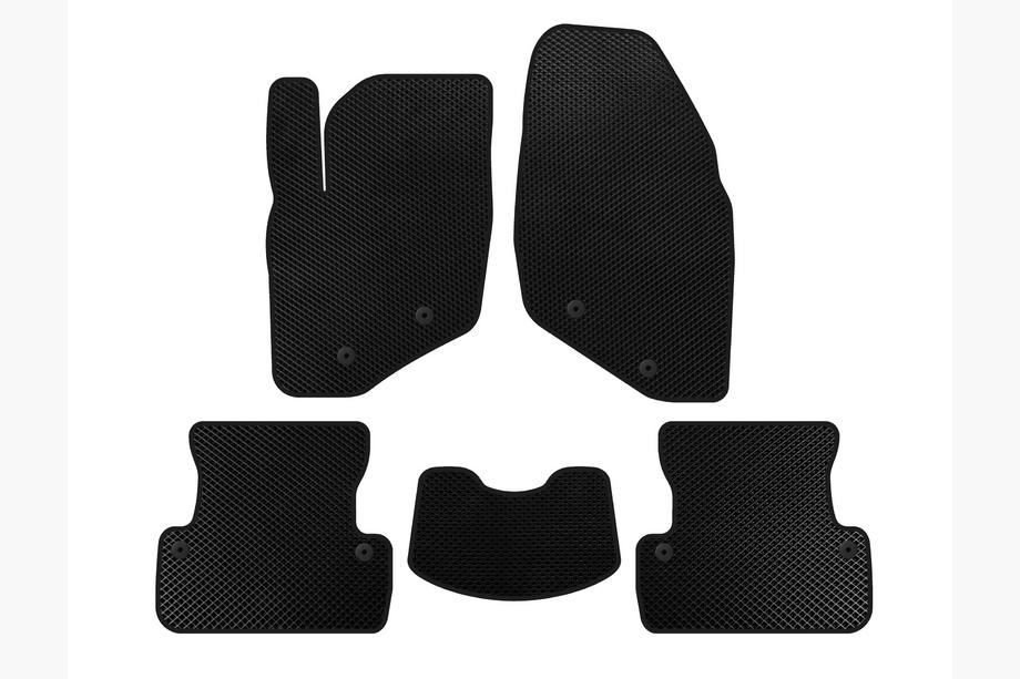 Volvo S60 2000-2009 Alfombrillas EVA (SD, Negro) Image