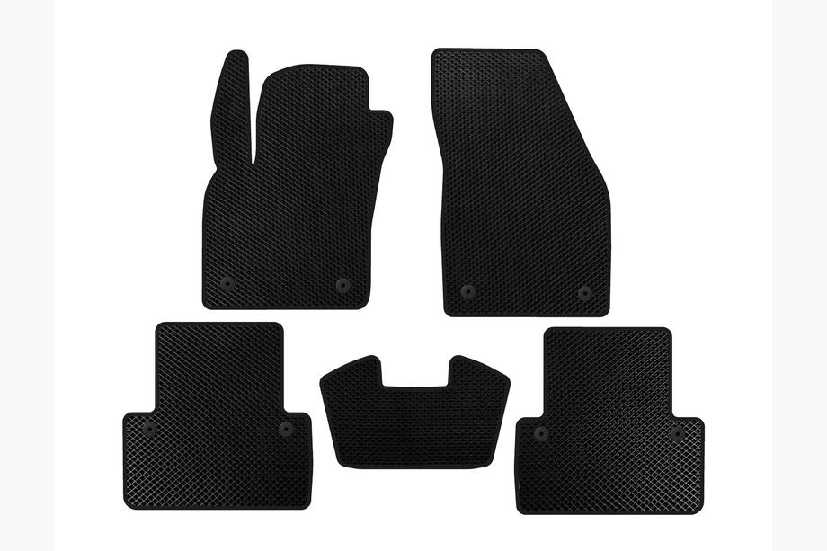 Volvo V50 2004-2012 Alfombrillas EVA (2007-2012, SW, Negro) Image