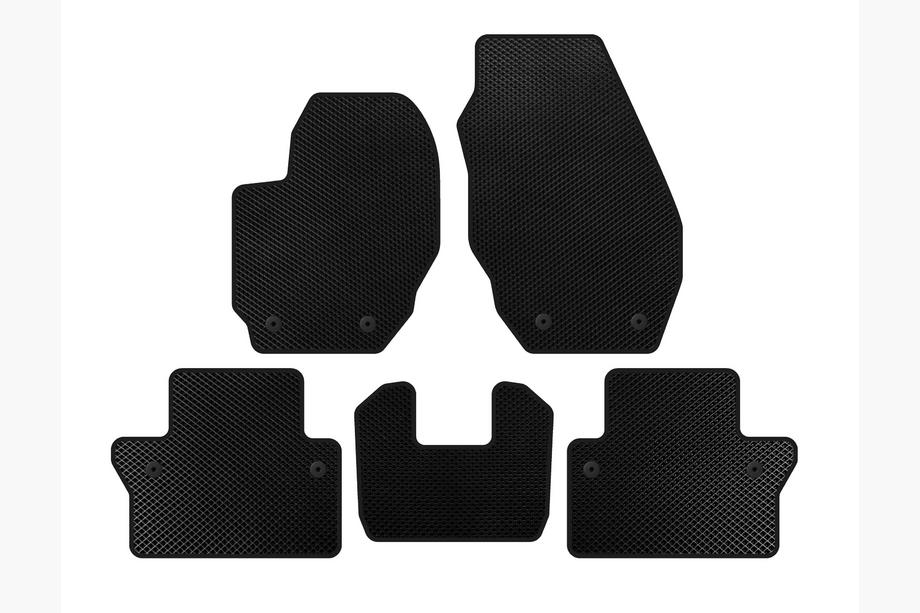 Volvo V70 2007-2013 Alfombrillas EVA (negras) Image