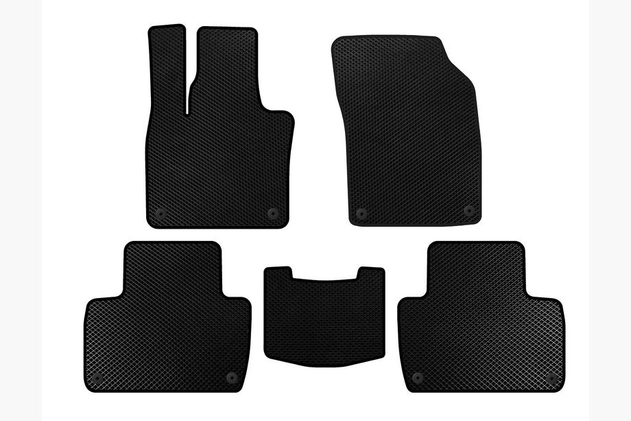 Volvo XC90 2015- Alfombrillas EVA (2 Filas, Negro) Image