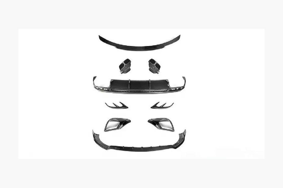 Mercedes S-class C217 Coupe 2014-2020 Kit de cubiertas de carbono BRB Foto 12