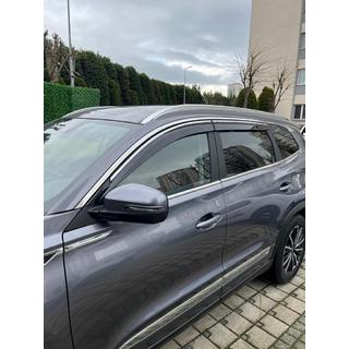 Deflectores de Ventana con Moldura Cromada (4 uds., Sunplex Steinless) Chery Tiggo 8 2017-