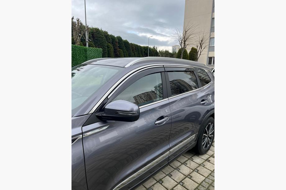 Chery Tiggo 8 2017- Deflectores de Ventana con Moldura Cromada (4 uds., Sunplex Steinless) Image