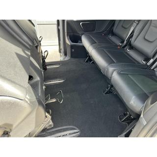 Alfombrillas textiles Premium V-class ExtraLong 2 laterales (Solo recogida, Juego completo, Negro) foto 3