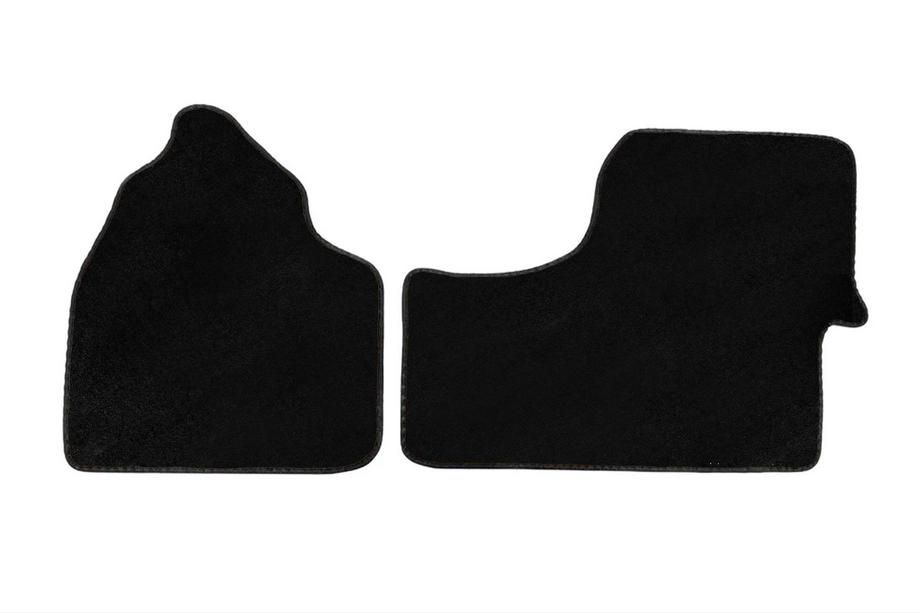 Volkswagen Crafter 2006-2016 Alfombrillas textiles Premium V2 (negras) Foto 1