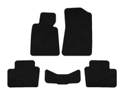 BMW Serie 3 E30 1982–1994 Alfombrillas de moqueta Premium (SD, Negro) foto 2