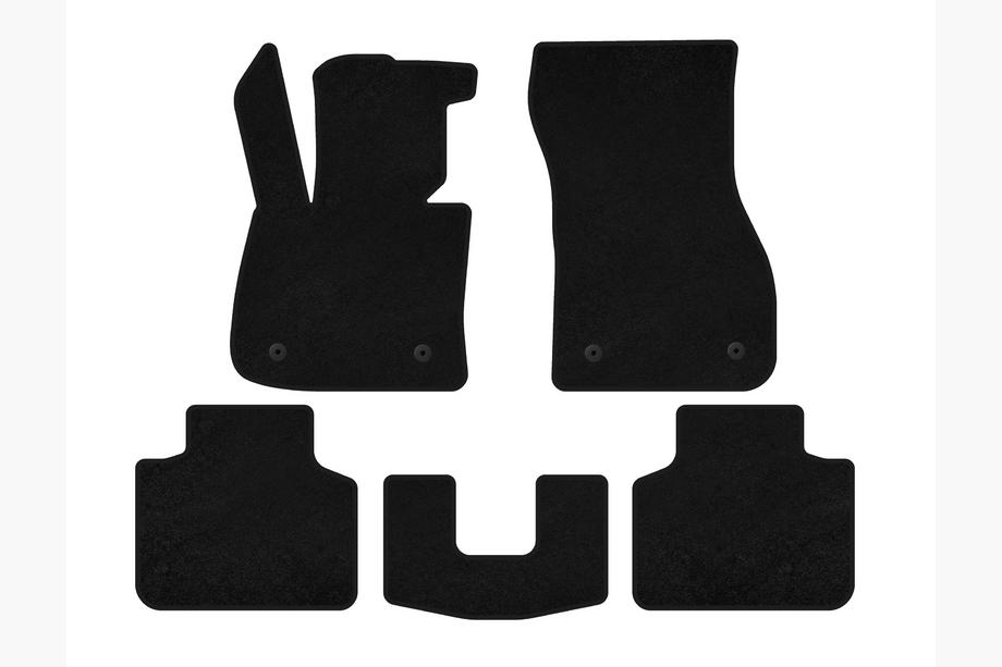BMW 2 Series Active Tourer F45/F46 2014-2021 Alfombrillas de moqueta Premium (para F45, Negro) Foto 1