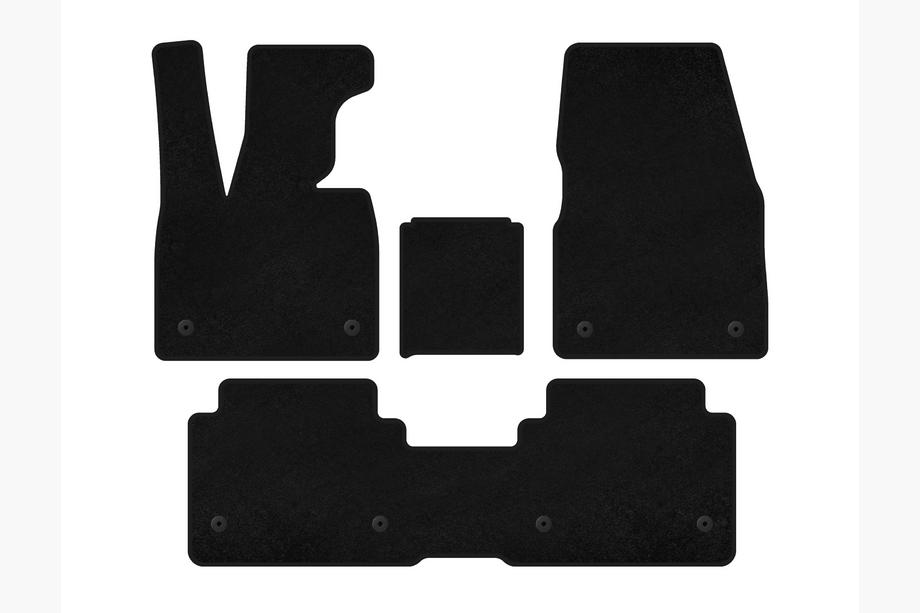 BMW I3 2013-2022 Alfombrillas de moqueta Premium (Negro) Image