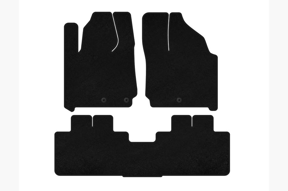 Cadillac SRX 2010-2016 Alfombrillas de moqueta Premium (Negro) Image