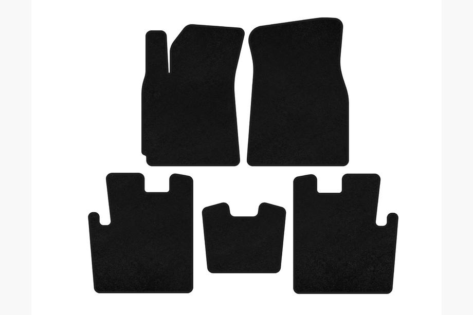 Chery Tiggo 1 2005-2016 Alfombrillas de moqueta Premium (2009-2013, Negro) Image