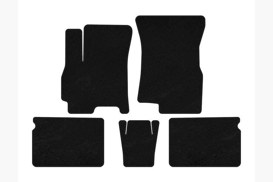 Chery Tiggo 7 2016-2019 Alfombrillas de moqueta Premium (Negro) Image