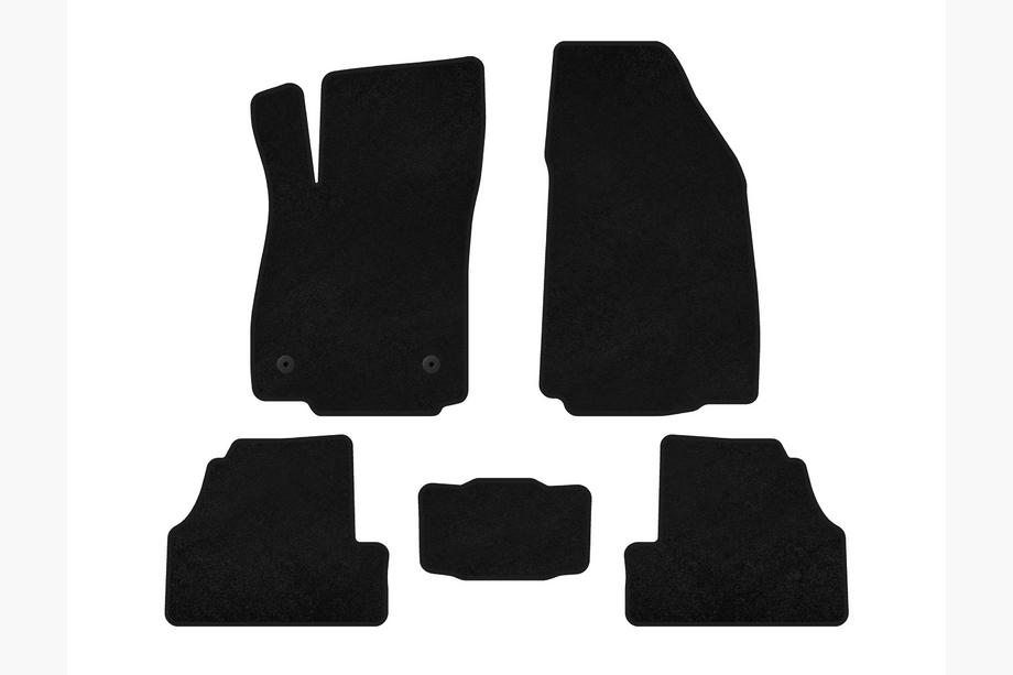 Chevrolet Trax 2012-2023 Alfombrillas de moqueta Premium (2012-2019, Negro) Image
