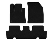 Citroen C-4 Picasso 2013–2022 Alfombrillas textiles Premium V1 (2 filas, Negro) foto 2