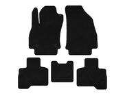 Fiat Fiorino/Qubo 2008-2024 Alfombrillas de tela Premium (Para Qubo 2008-2016, Negro) foto 2