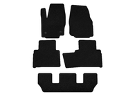 Ford Galaxy 2007-2015 Alfombrillas de moqueta Premium (2 filas, Negro) foto 2