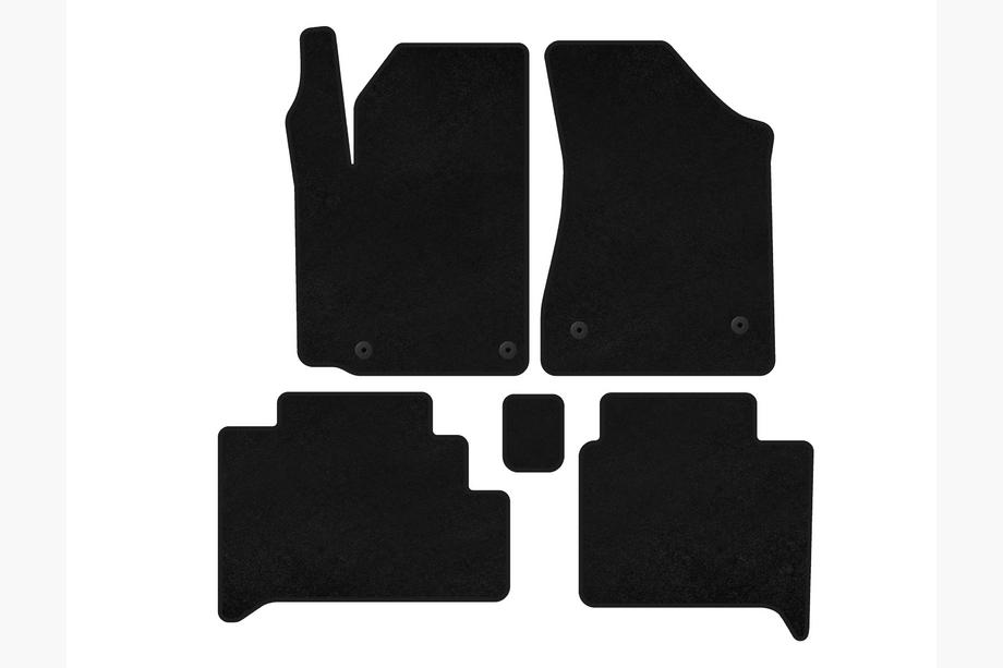 Geely GC-5 2010-2015 Alfombrillas de moqueta Premium (HB, Negro) Image