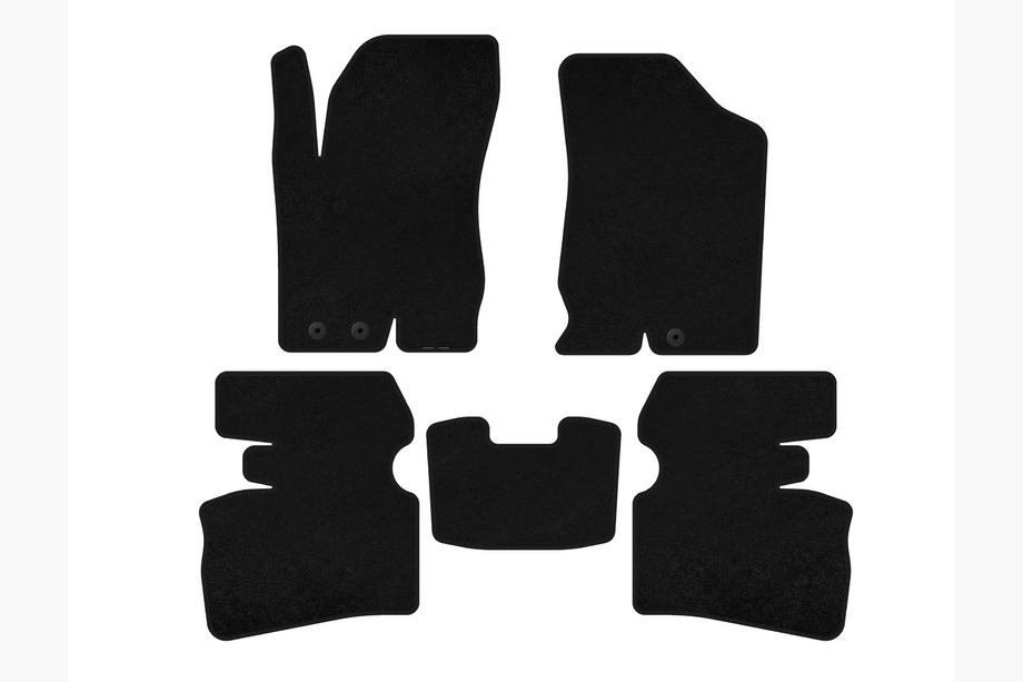 Hyundai I-30 2007-2011 Alfombrillas de moqueta Premium (SW, Negro) Image