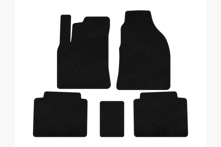 Hyundai Matrix 2001-2010 Alfombrillas de moqueta Premium (Negro) Image