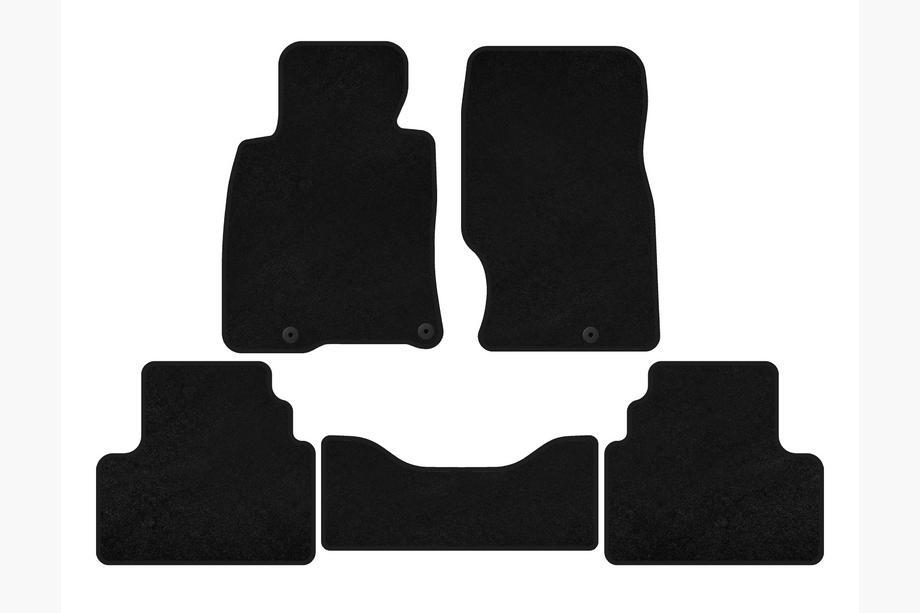 Infiniti G25/G35/37 (V36/CV36) 2006-2015 Alfombrillas de moqueta Premium (G25-G35, SD, Negro) Image