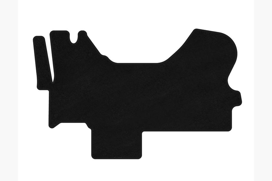 Iveco Daily 2006-2014 Alfombrillas de moqueta Premium (negras) Image