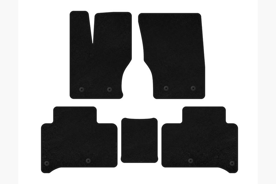 Range Rover Sport 2014-2022 Alfombrillas de moqueta Premium (2013-2017, Negro) Image