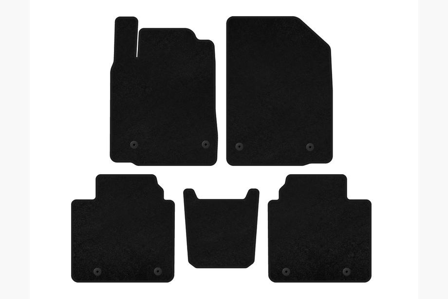Lexus ES 2006-2011 Alfombrillas de moqueta Premium (negras) Image