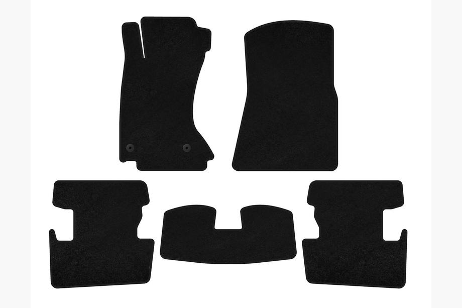 Lexus IS 2005-2013 Alfombrillas textiles Premium (Tracción total, Negro) Image