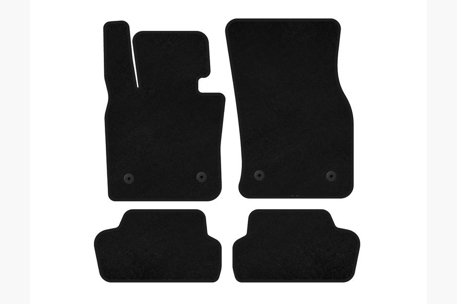 Mini Cooper F55/56/57 2014-2023 Alfombrillas de tela Premium (para F56, Negro) Image