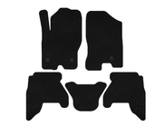Nissan Pathfinder R51 2005-2014 Alfombrillas textiles Premium V1 (2 filas, negro, 2010-2014) foto 1