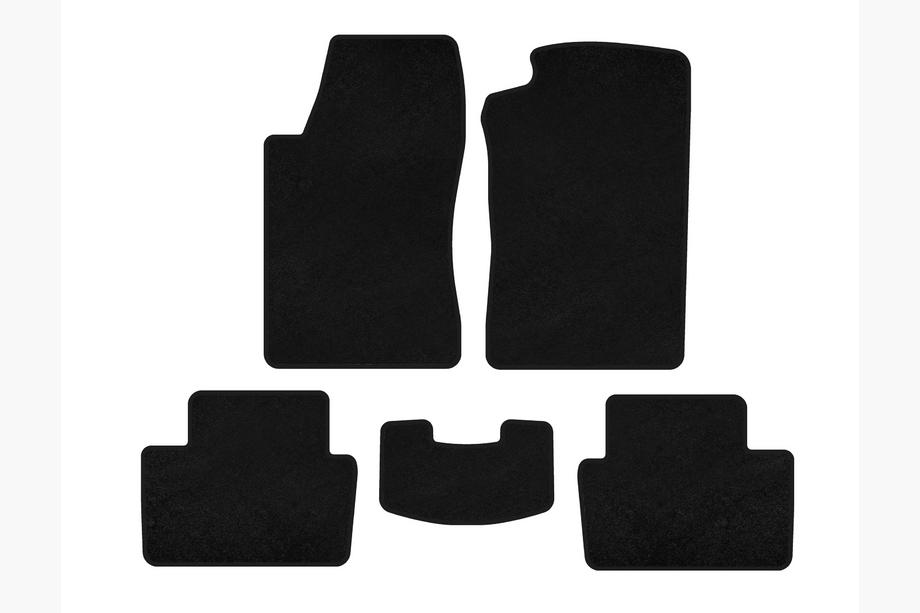 Opel Vectra B 1995-2002 Alfombrillas de tela Premium (LB, Negro) Image