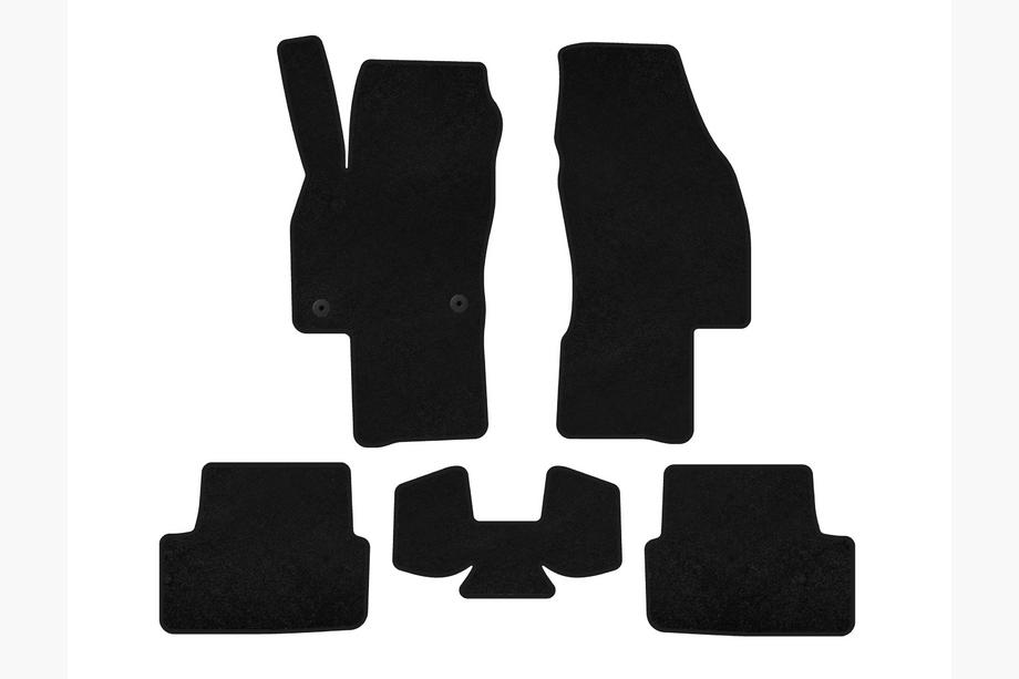 Seat Arona 2017- Alfombrillas de moqueta Premium (Negro) Image