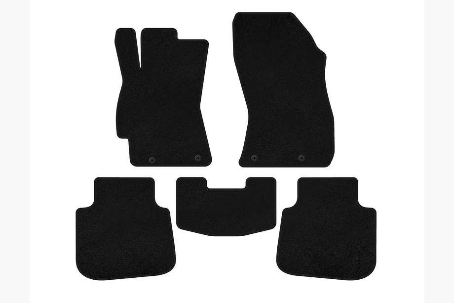 Subaru Legacy 2014-2019 Alfombrillas de moqueta Premium (SD, Legacy BN, Negro) Image