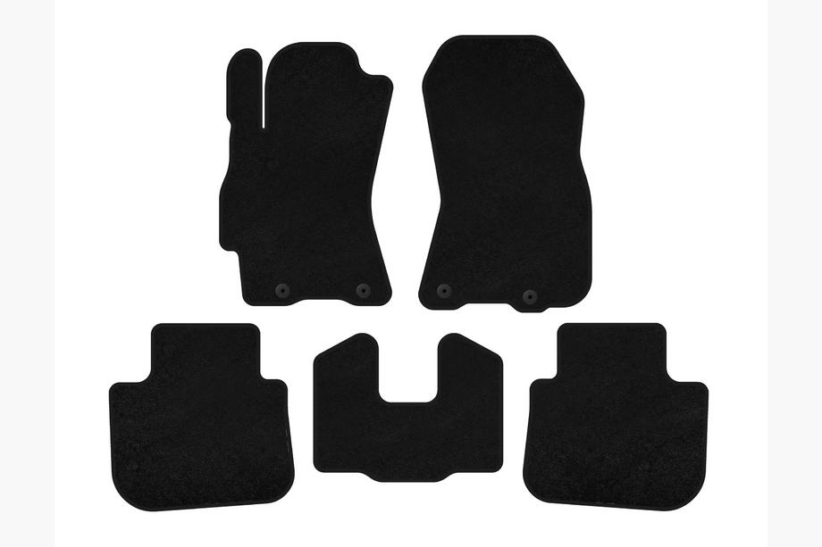 Subaru Outback 2009-2014 Alfombrillas de moqueta Premium (Negro) Image