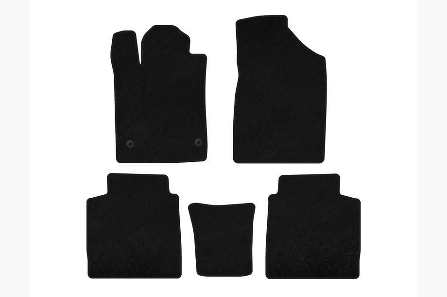 Toyota Avalon 2006-2012 Alfombrillas de moqueta Premium (negras) Image
