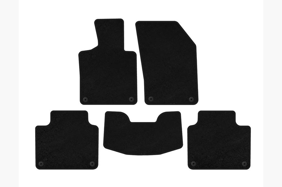 Volvo V90 1997-1998 Alfombrillas de moqueta Premium (SW, Negro) Image