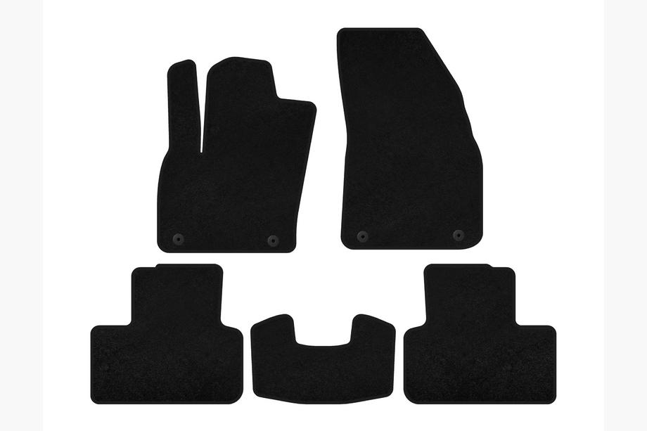 Volvo XC40 2018- Alfombrillas de moqueta Premium (Negro) Image
