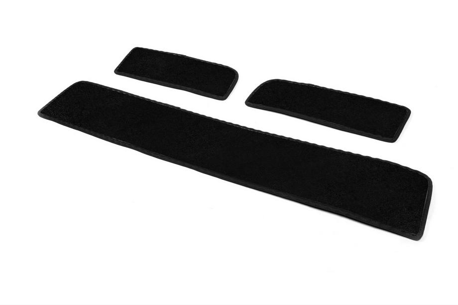 Mercedes Sprinter W906 2006–2018 Alfombrillas textiles Classic con cubresillones (3 piezas, negras) Foto 2