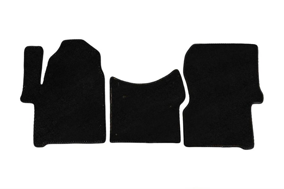 Volkswagen Crafter 2006-2016 Alfombrillas de moqueta Classic V3 (negras) Image