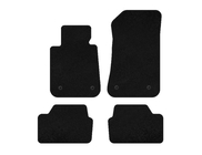 BMW 1 Series E81/E82/E87/E88 2004-2011 Alfombrillas de moqueta Classic (Negro) foto 1