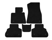 BMW X5 G05 2019–2026 Alfombrillas de moqueta Classic (Negro) foto 1