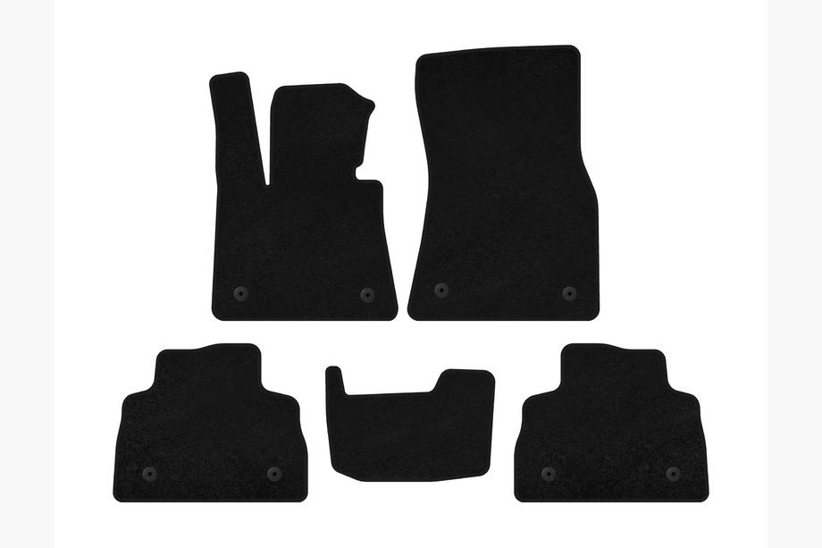 BMW X6 G06 2019–2027 Alfombrillas de moqueta Classic (Negro) Image