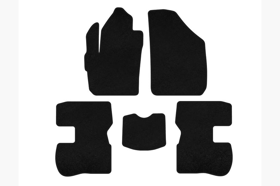Chery Kimo 2007-2015 Alfombrillas de moqueta Classic (Negro) Image