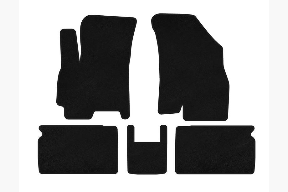 Chery Tiggo 4 2017- Alfombrillas de moqueta Classic (Negro) Image